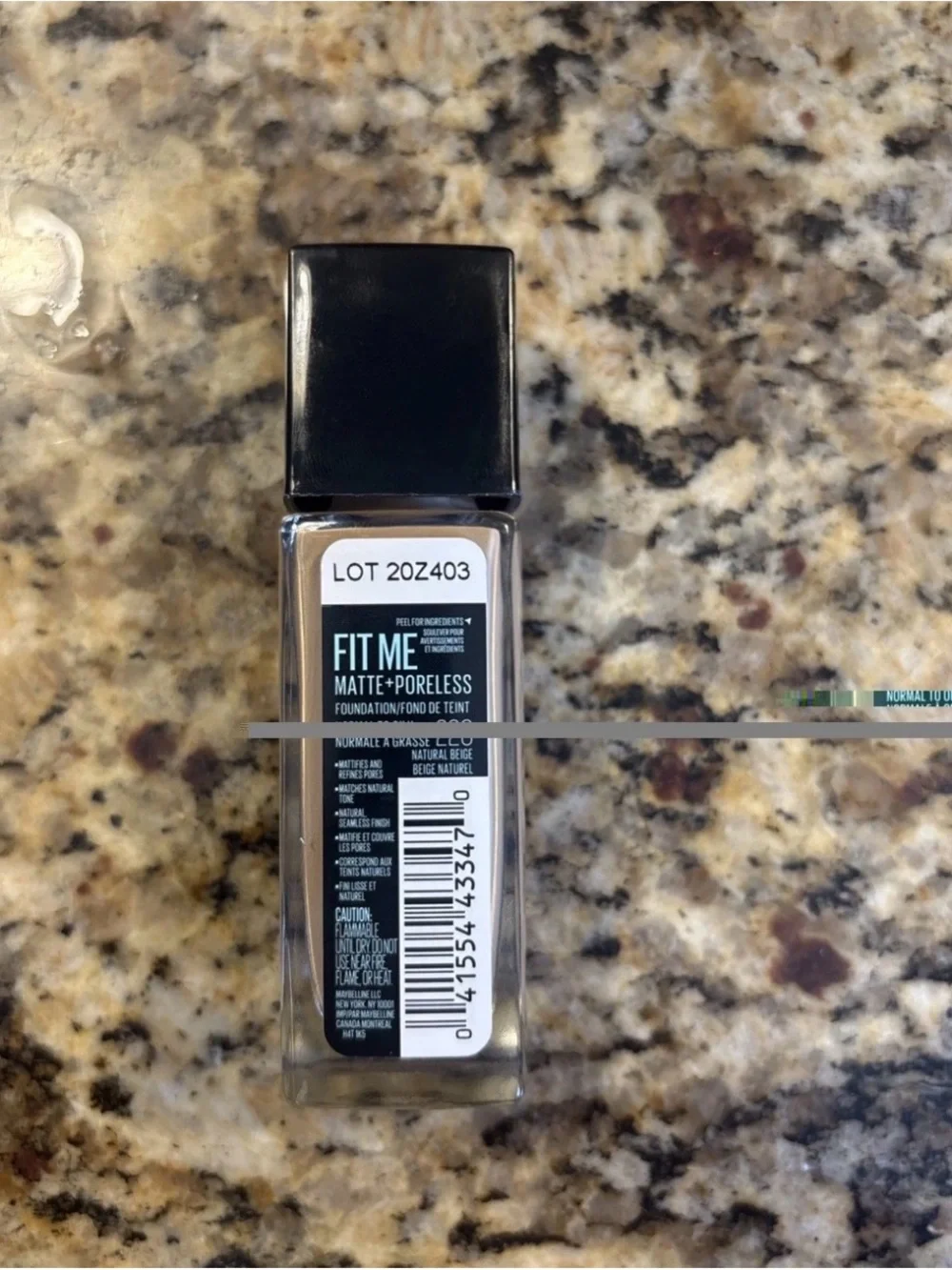 Maybelline Fit Me Matte + Poreless Foundation — Beige Tan